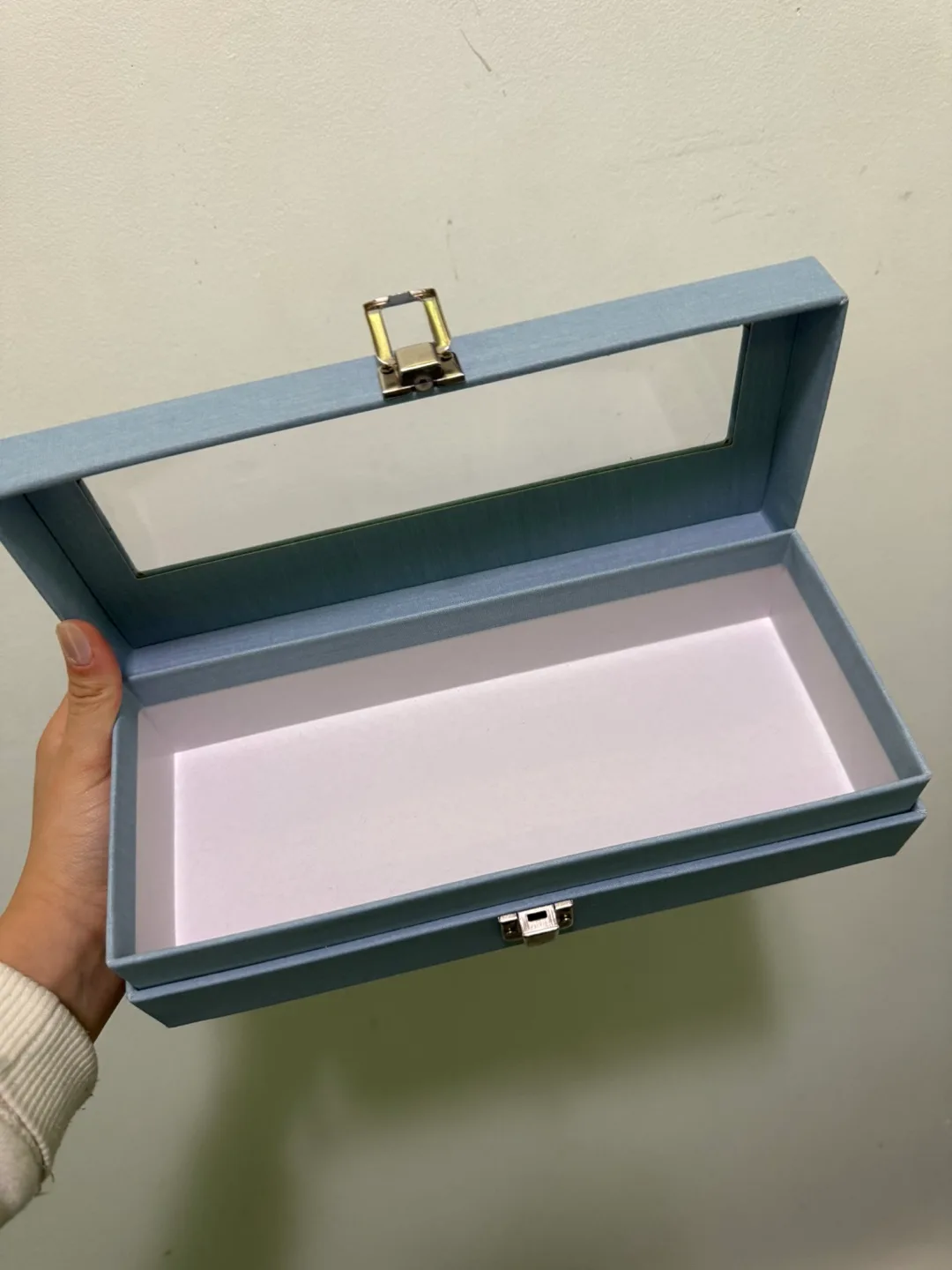 GAP Light Blue Storage Box with Lid image indicator(4)