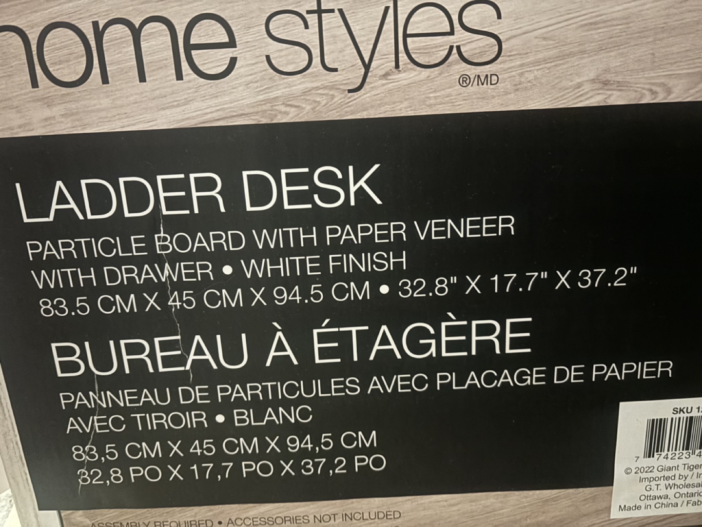 Home Styles Ladder Desk - photo 2