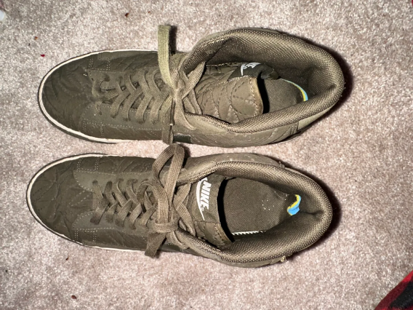 Nike Blazer Mid Suede High Top Sneakers - Size US 9 image indicator(4)