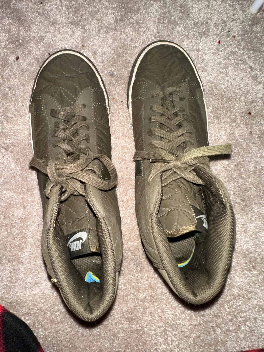 Nike Blazer Mid Suede High Top Sneakers - Size US 9 image indicator(5)