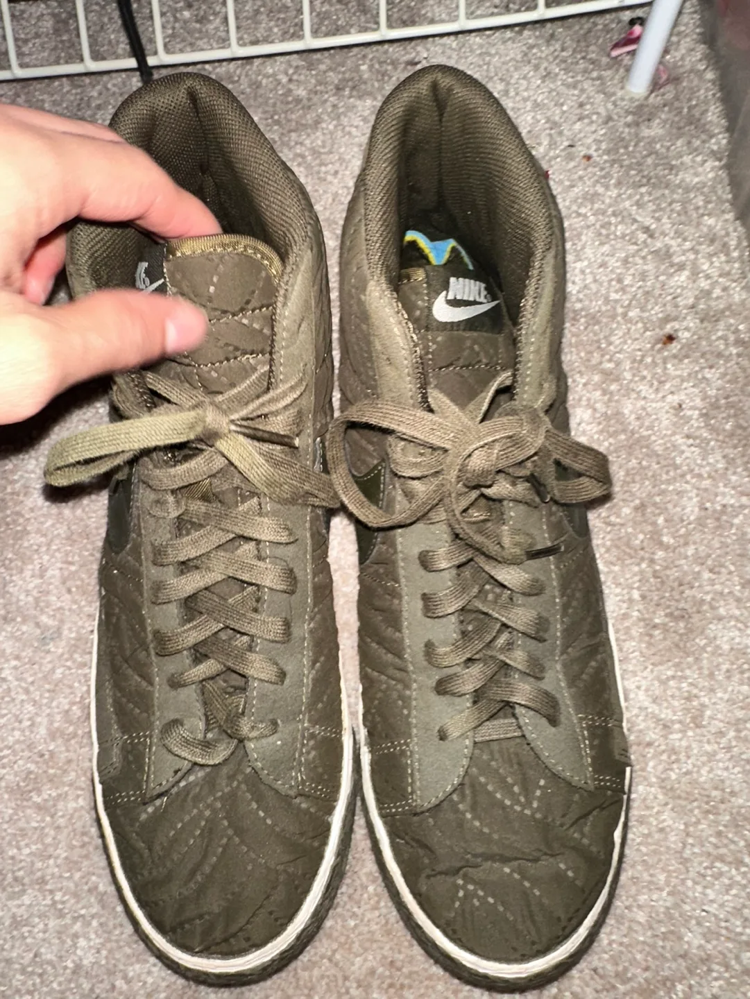 Nike Blazer Mid Suede High Top Sneakers - Size US 9 image indicator(3)