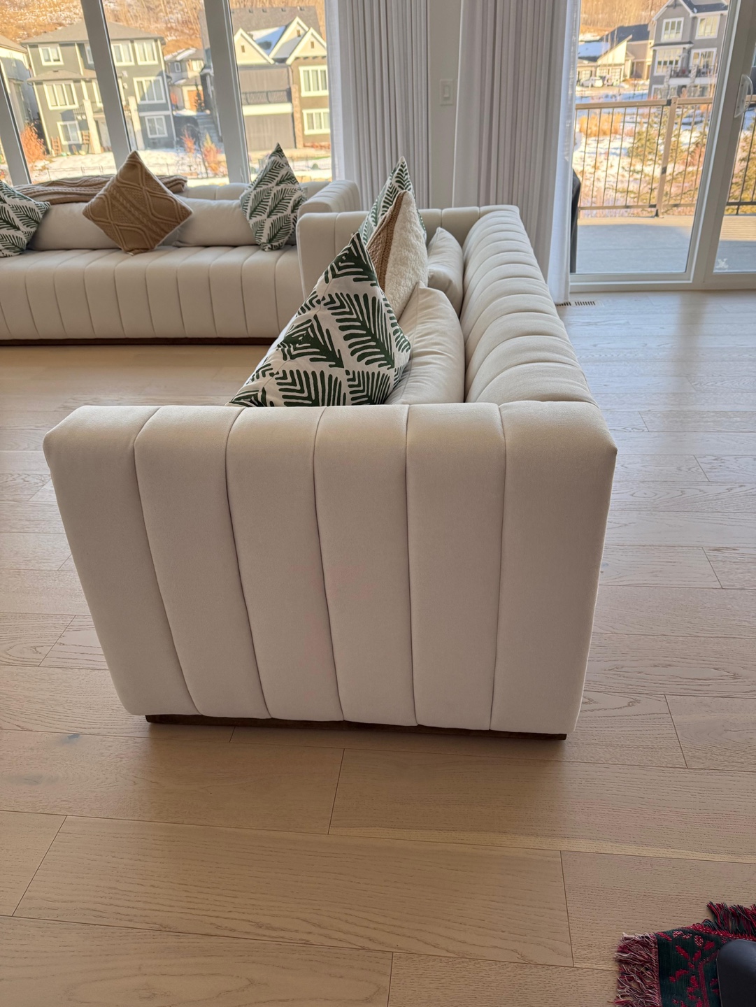 Cream Sofa - photo 2