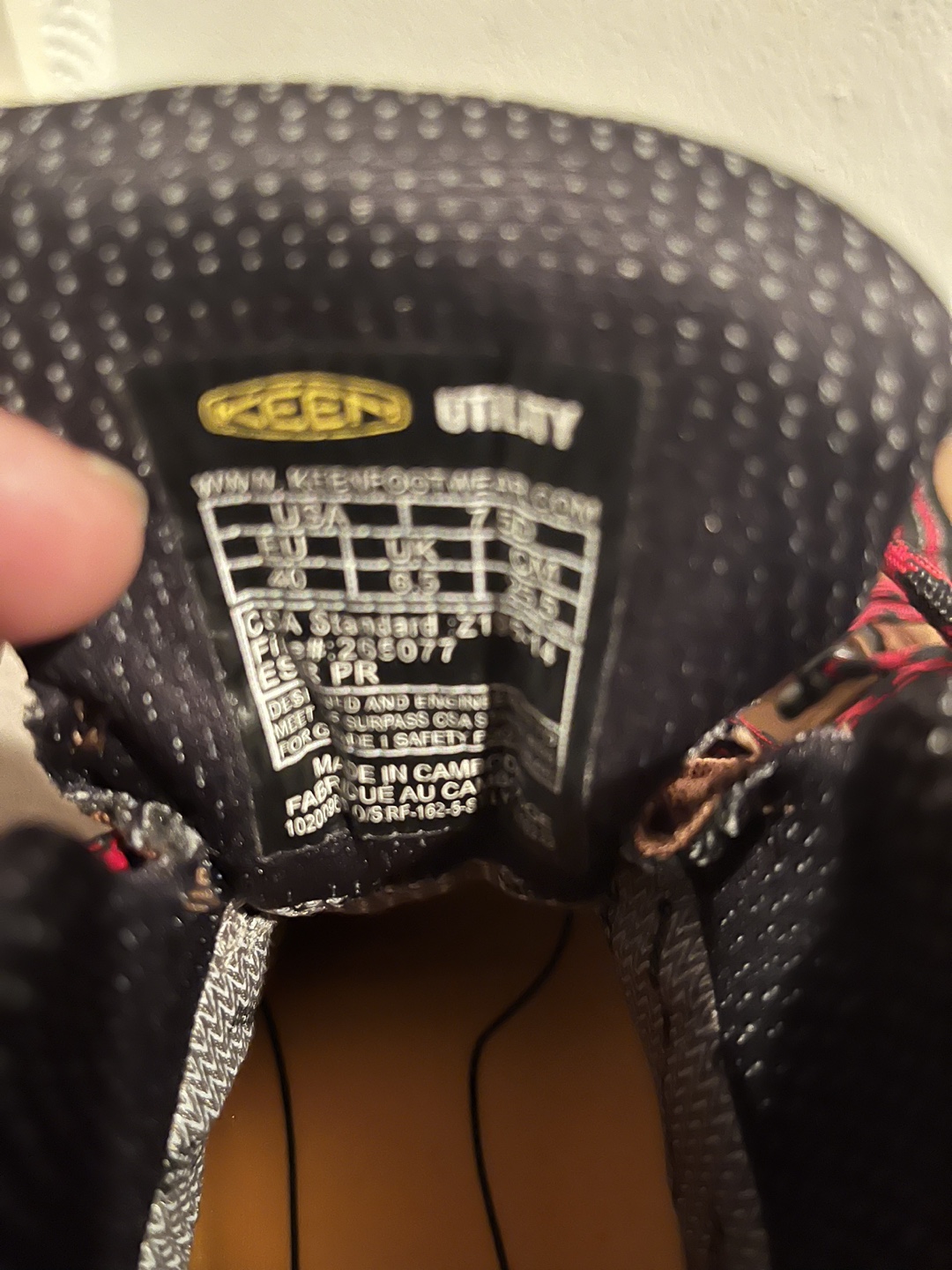 Women’s keen utility works shoe - photo 5