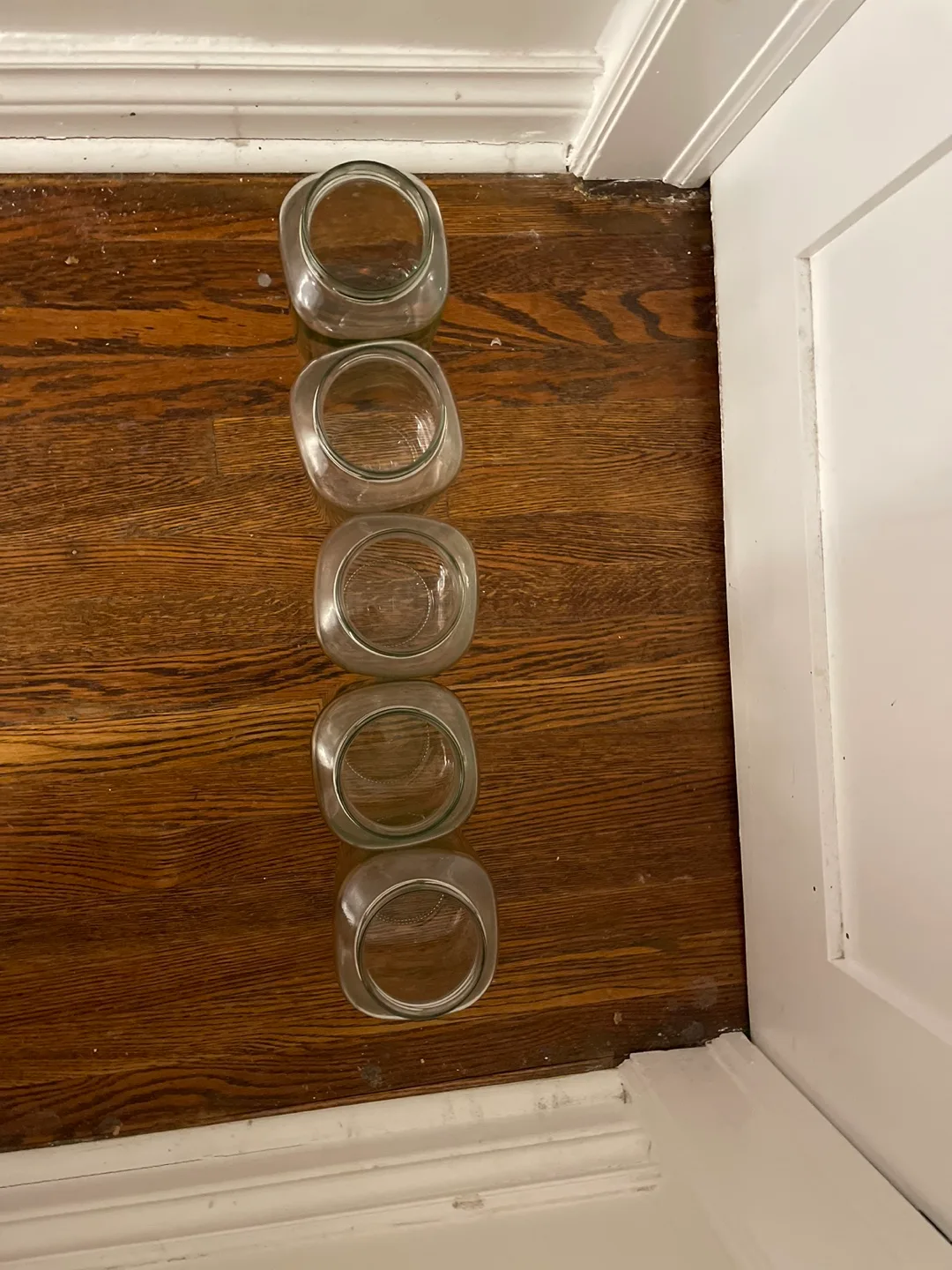Five Empty Glass Jars image indicator(2)