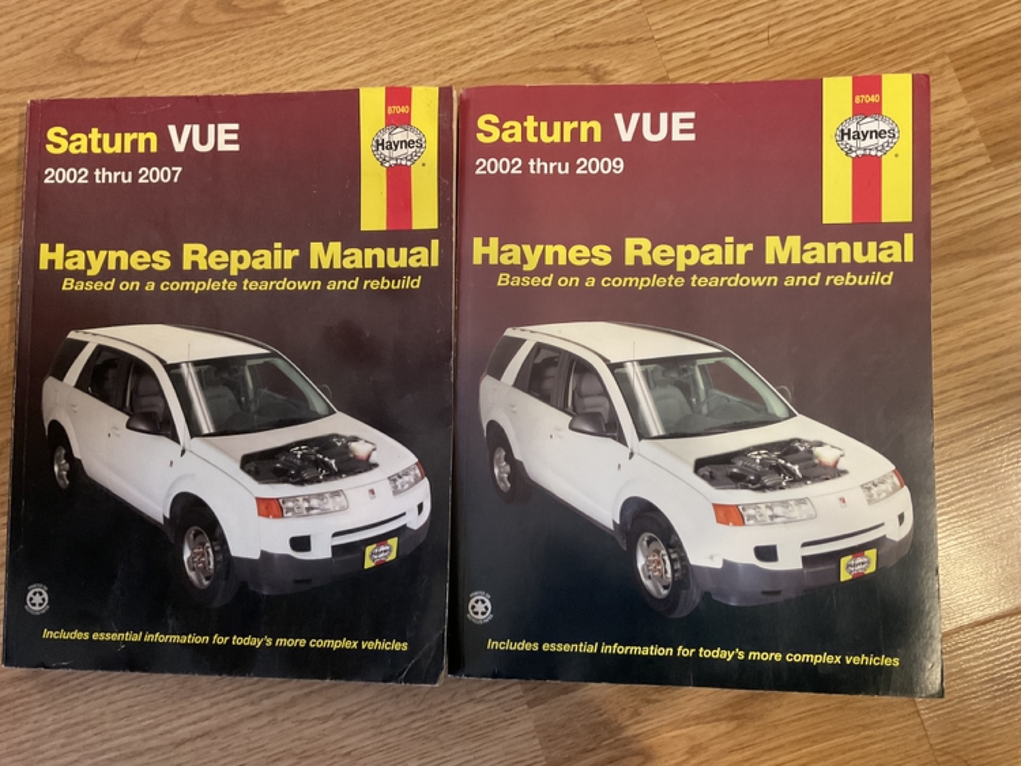 HAYNES SATURN VUE MANUALS