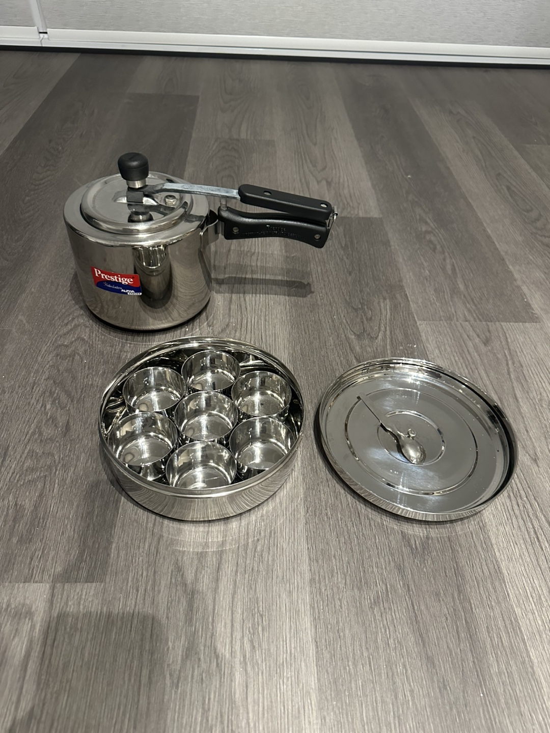Prestige Pressure Cooker and Masala Dabba Set