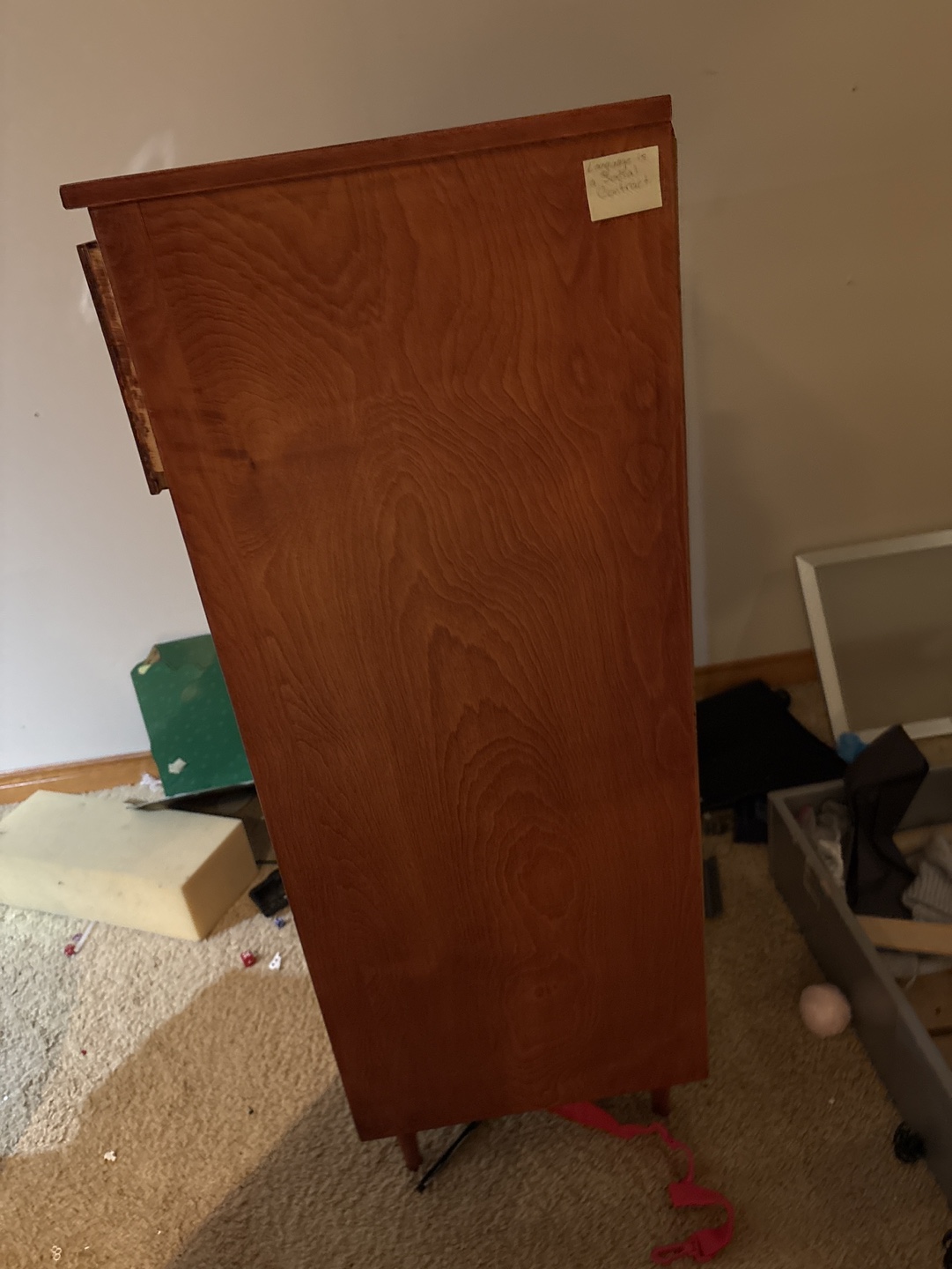 Mid-Century Modern Five-Drawer Chest - photo 4