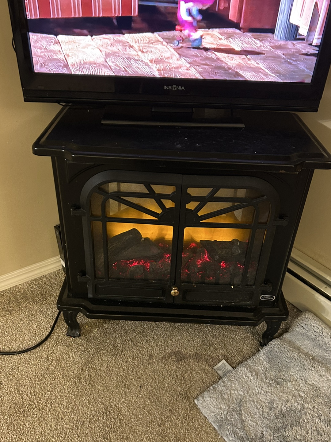 Duraflame Electric Fireplace Stove No heat for decoration - photo 2
