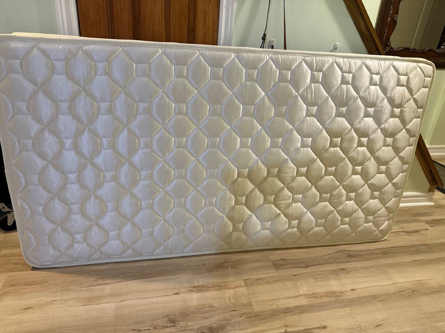 Twin Metal Bed Frame with Mattress - photo 4
