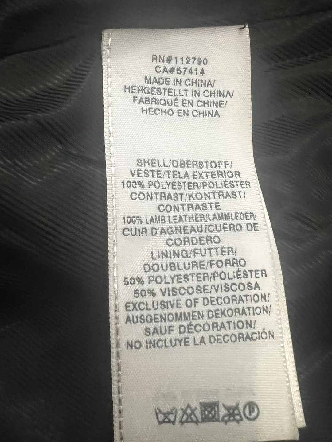 True Religion Leather Sequin Varsity Jacket Small image indicator(4)