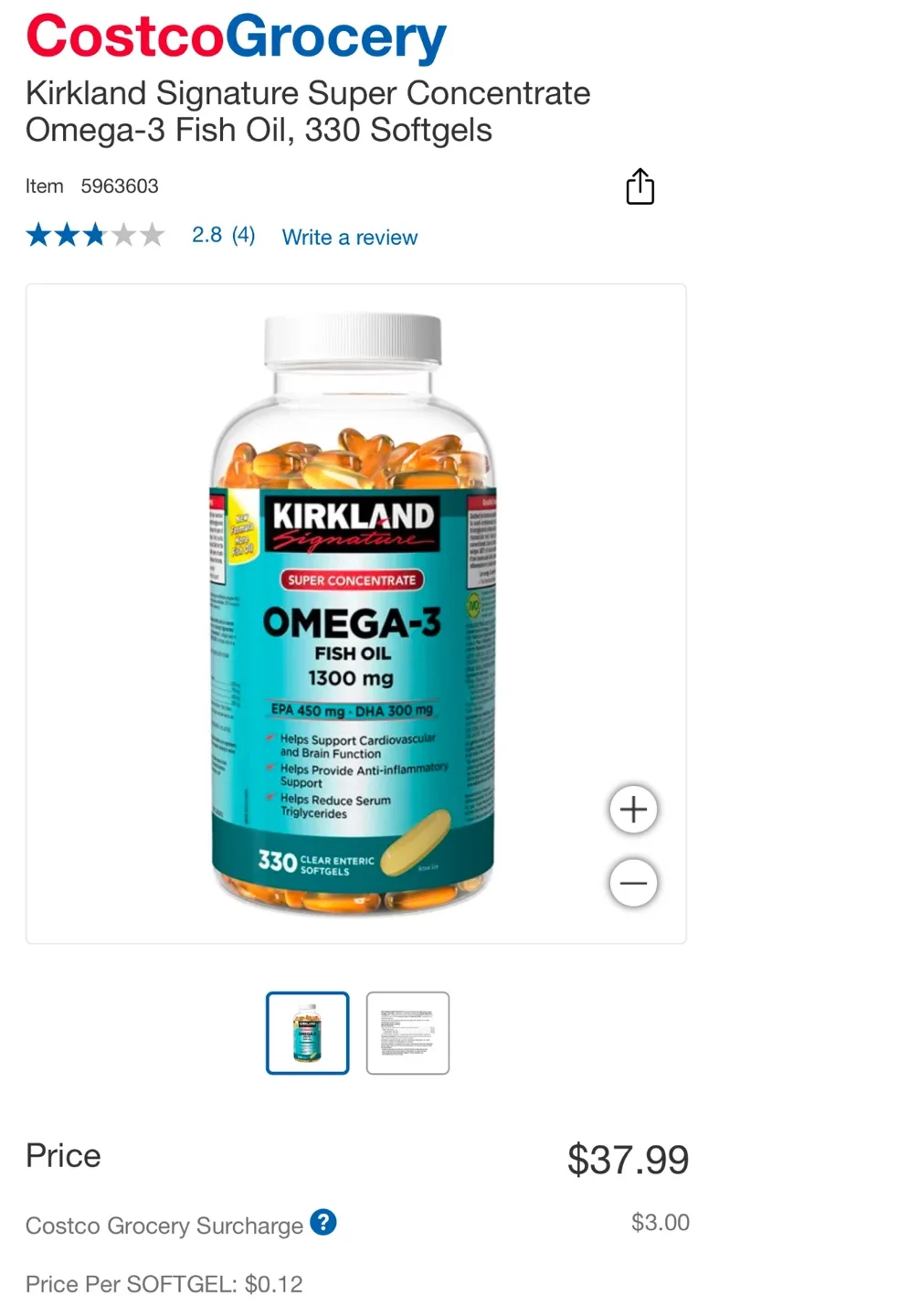 Omega-3 Fish Oil  (sealed) image indicator(2)
