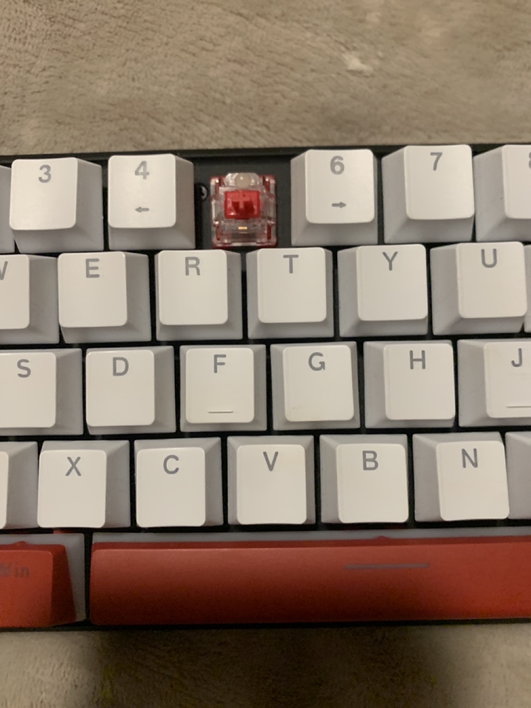 HyperX Alloy Origins 65% Mechanical Keyboard - Red Switches - photo 2