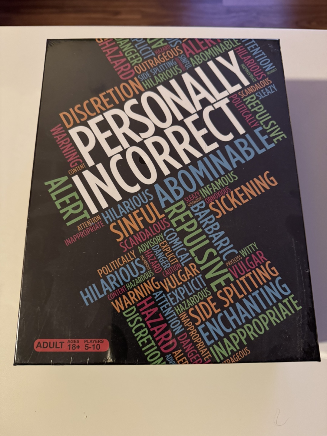 Personally Incorrect Party Game