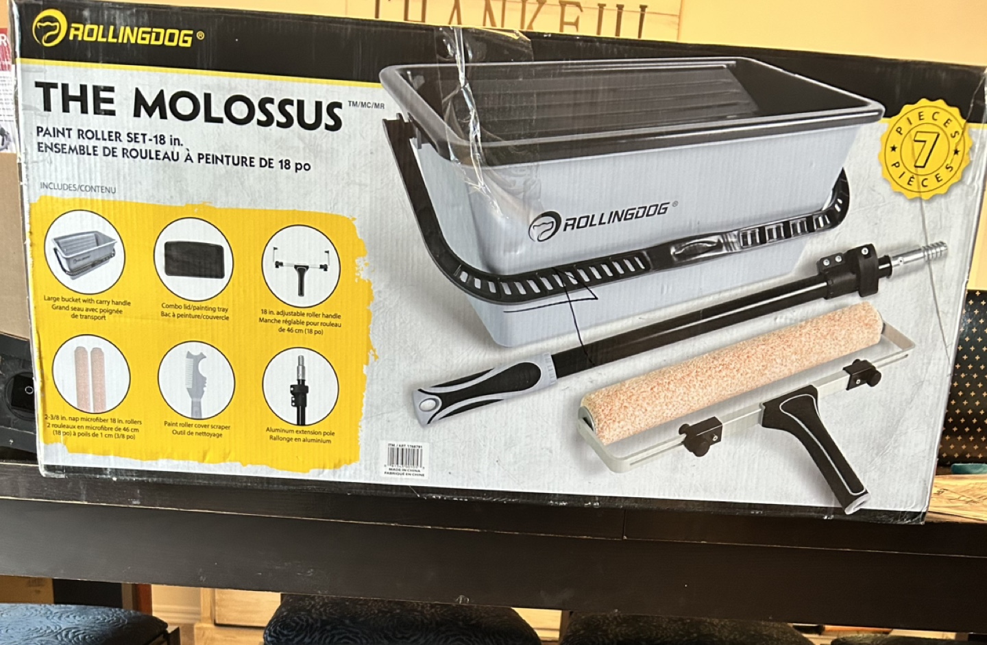 RollingDog The Molossus 18-in Paint Roller Set - photo 3