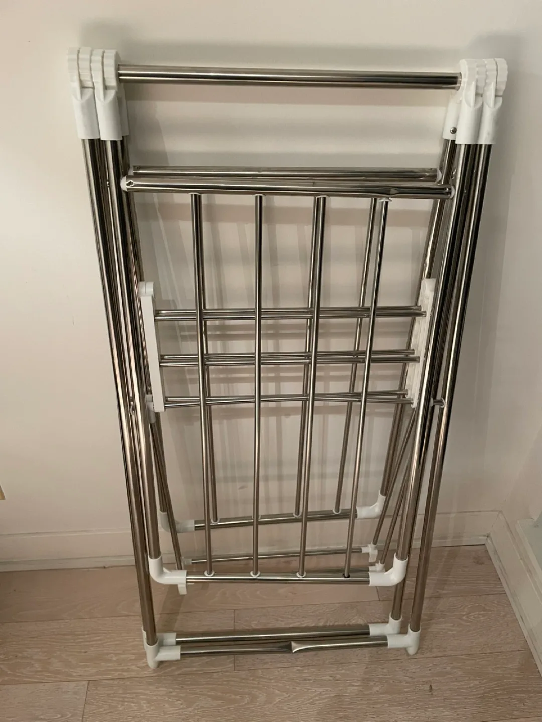 Stainless Steel Double-Layer Foldable Clothes Drying Rack image indicator(3)