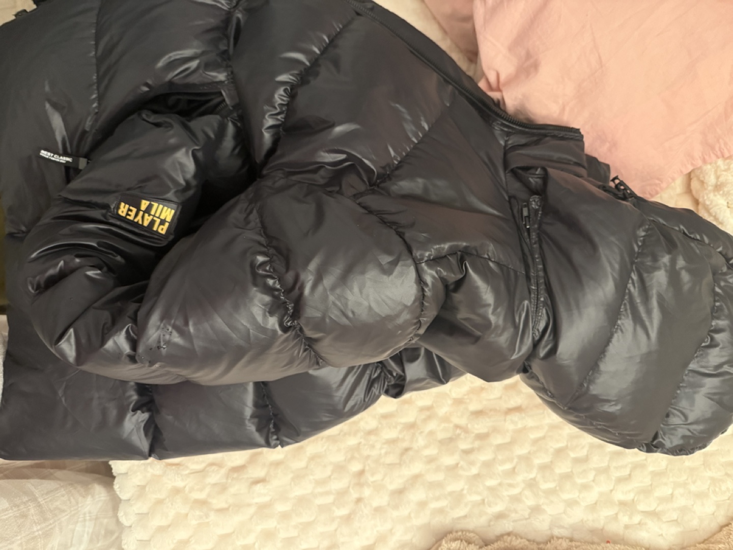 Jonsdale Gold Puffer Jacket perfect for winter