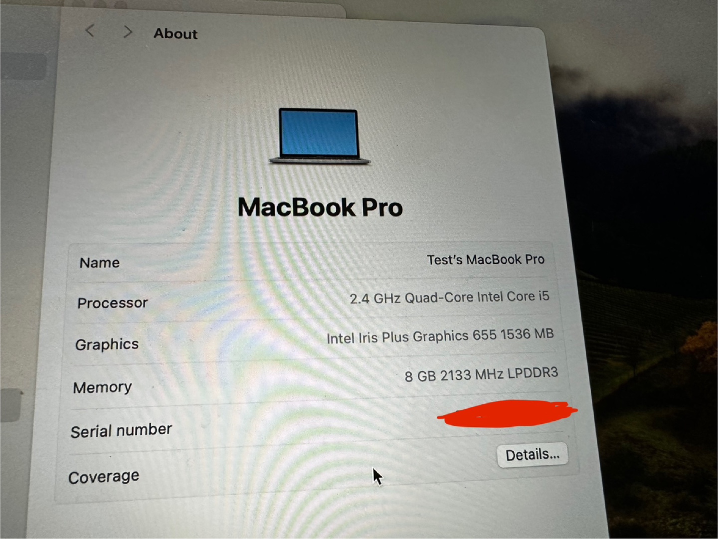 MacBook Pro 13 inch 512G storage - photo 4
