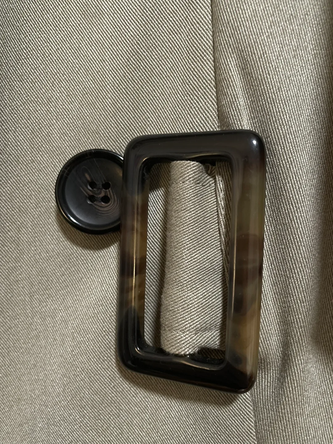 Taupe Trench Coat image indicator(3)