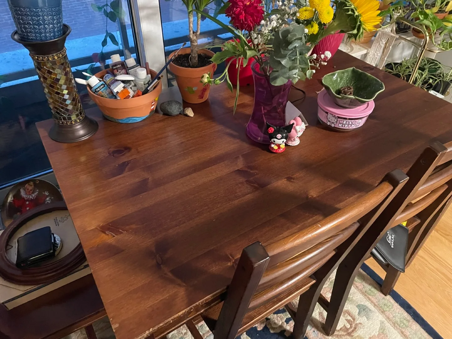 IKEA Dining Table and 4 Chairs Set image indicator(2)