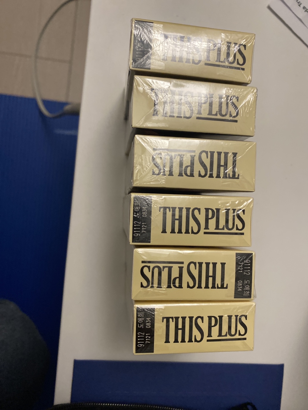 6 Packs of This Plus Cigarettes