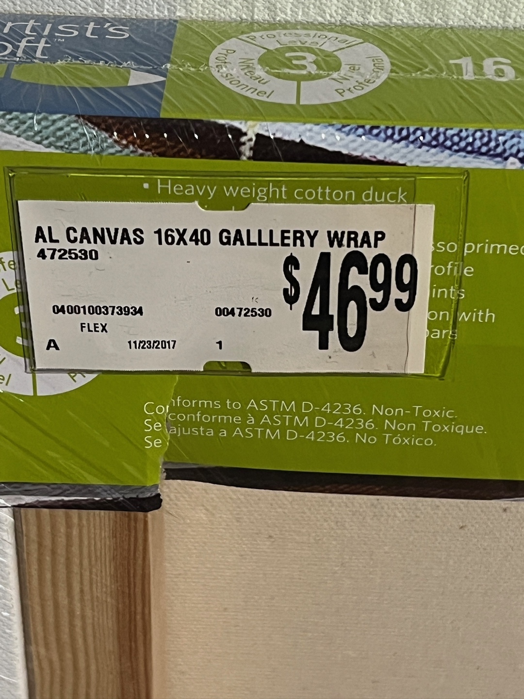 16x40 Canvas - photo 3