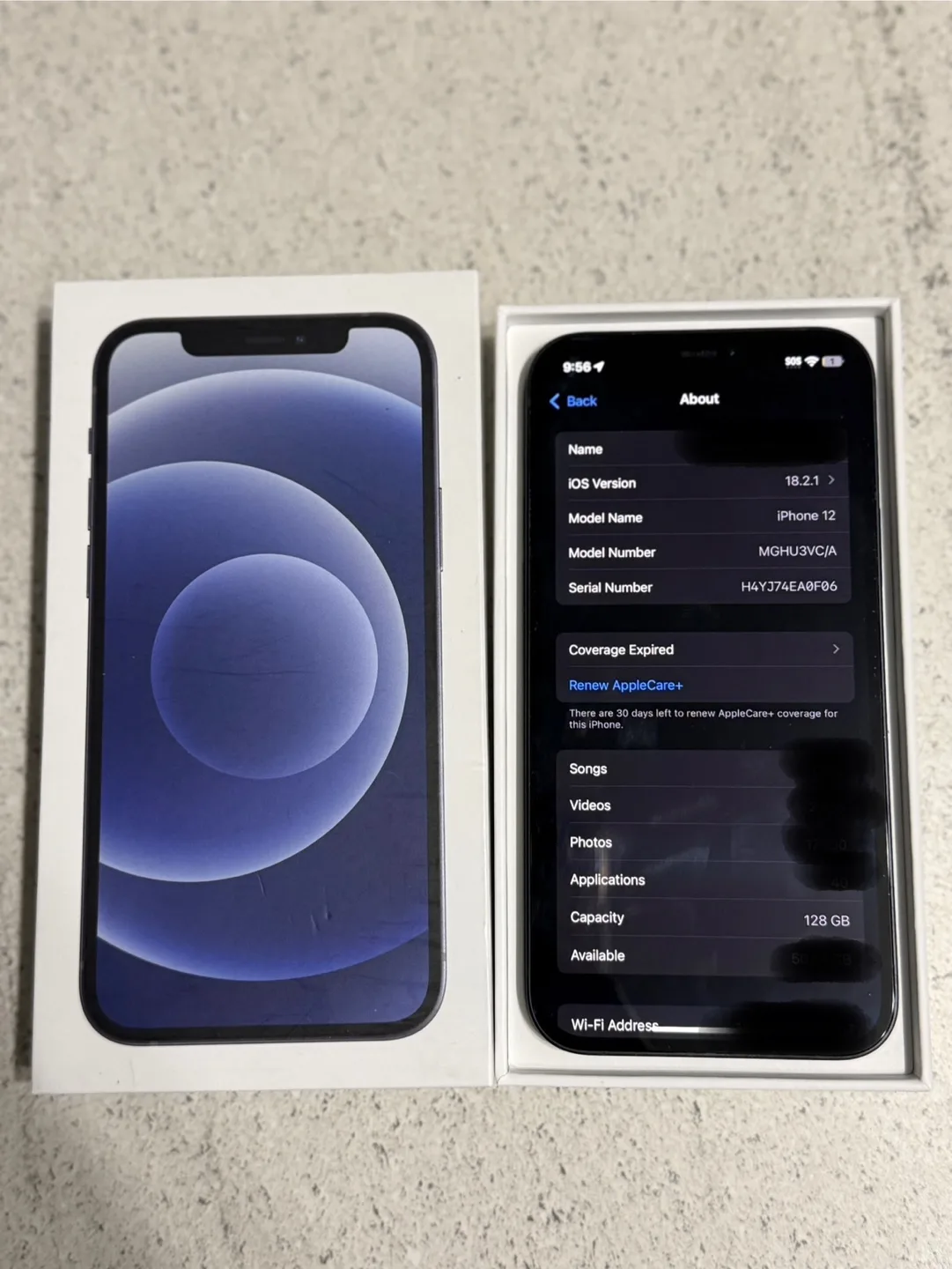 iPhone 12 128GB Midnight image indicator(3)