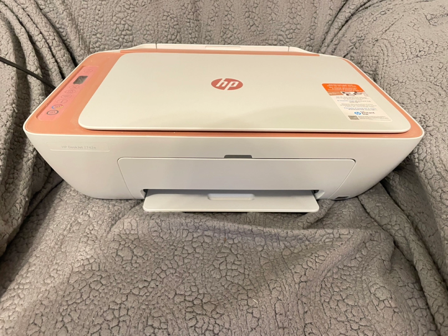 HP DeskJet 2742e All-in-One Printer - Rose Gold | Karrot
