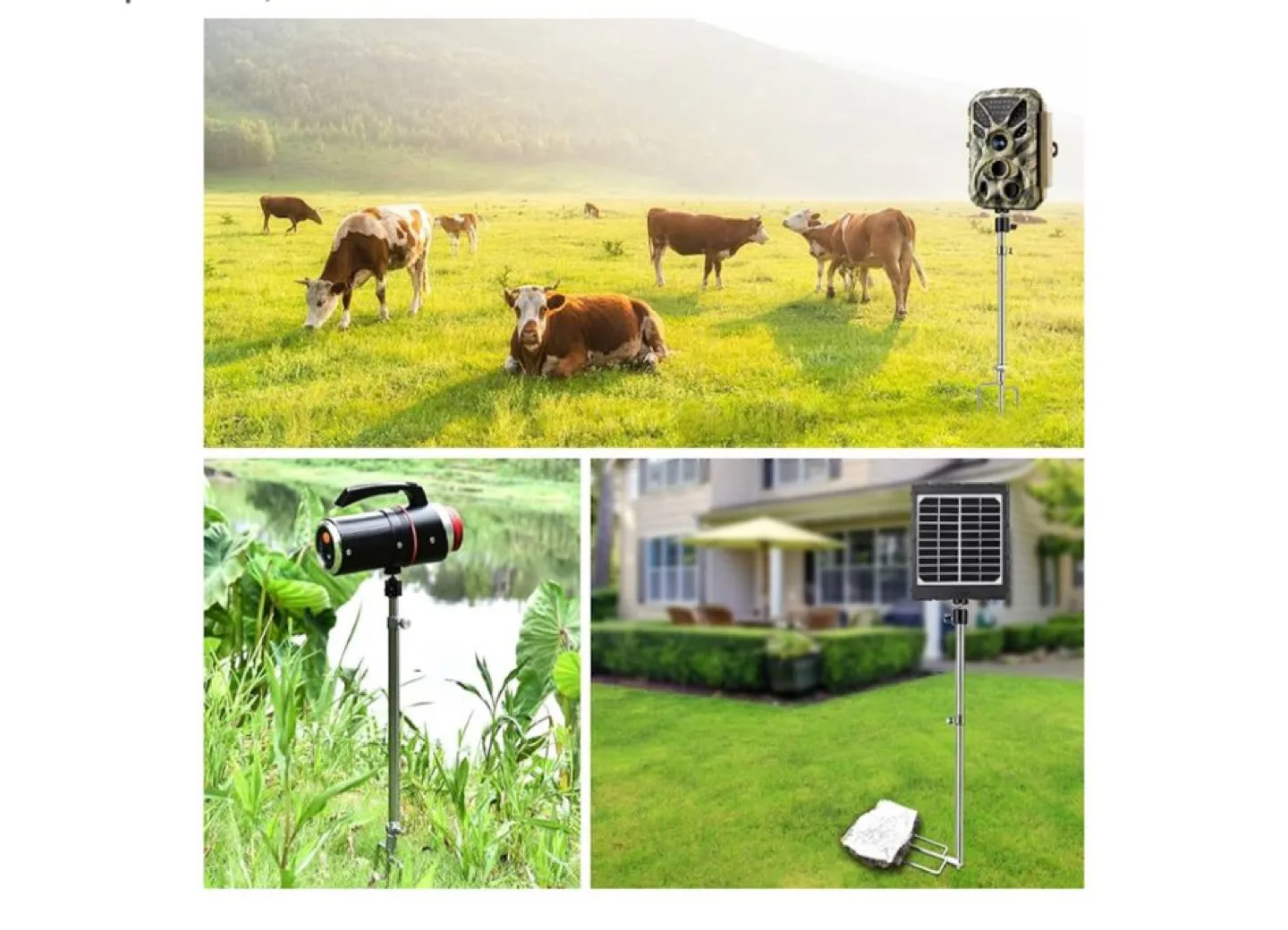 Aiueaa 3-in-1 Stainless Steel Camera Mount image indicator(3)