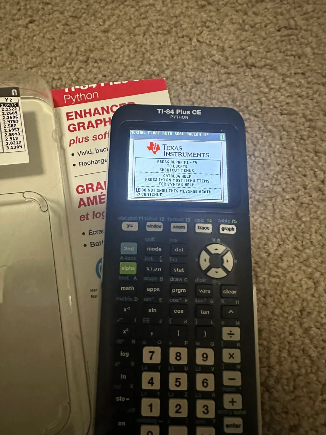 Texas Instruments TI-84 Plus CE Color Graphing Calculator image indicator(2)