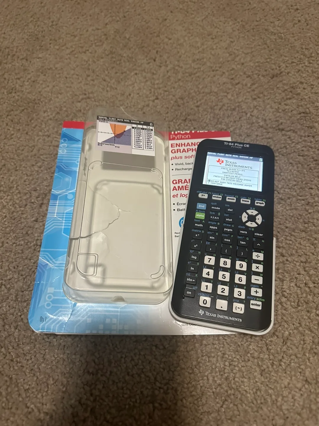 Texas Instruments TI-84 Plus CE Color Graphing Calculator image indicator(3)