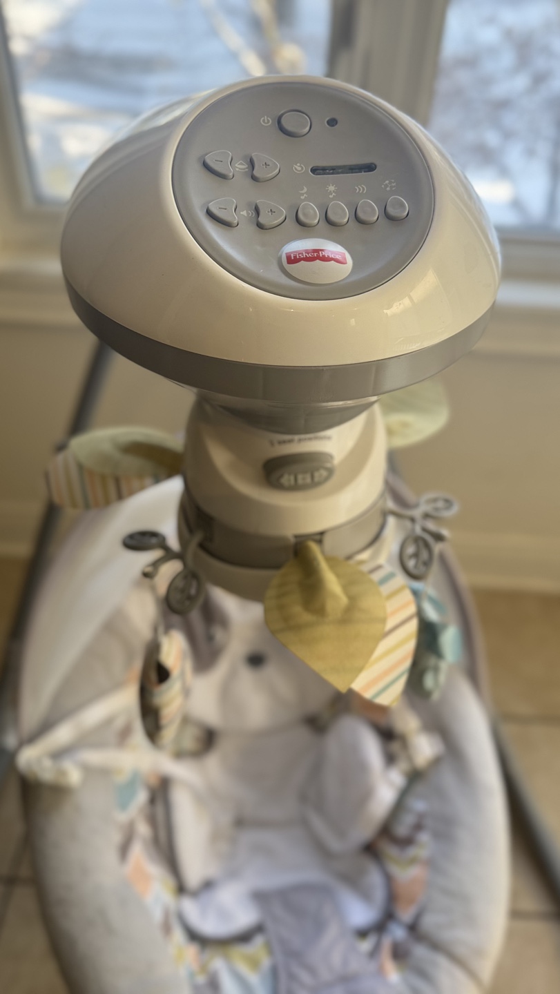 Fisher-Price Sweet Snugapuppy Dreams Cradle Swing - photo 2