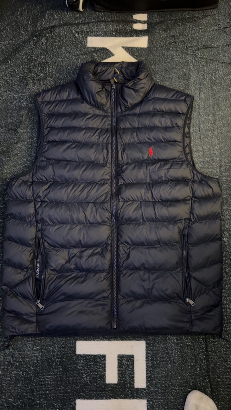 Men's Polo Ralph Lauren Down Vest - Size M