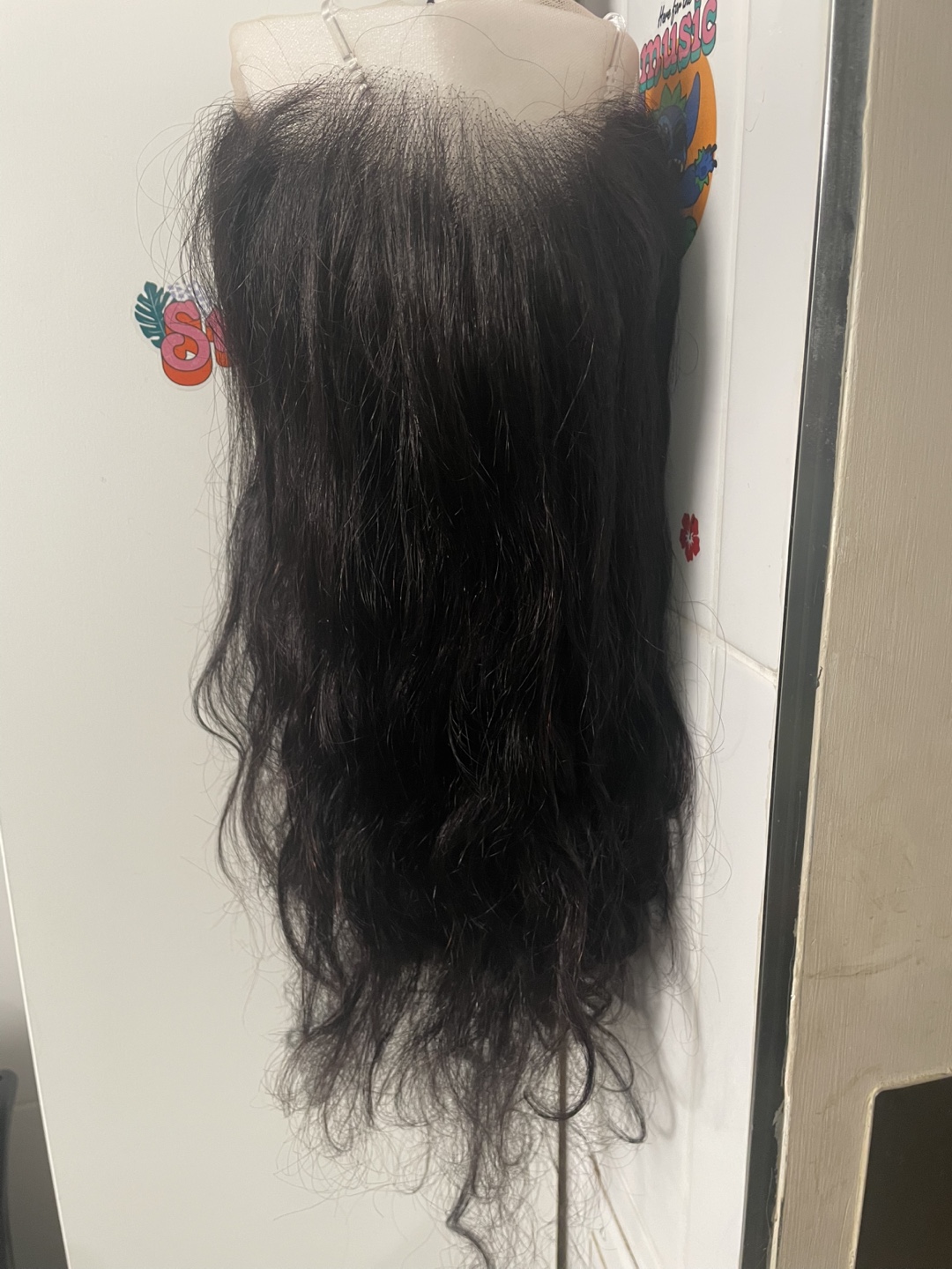 Black/Dark brown body wave lace wig - photo 2