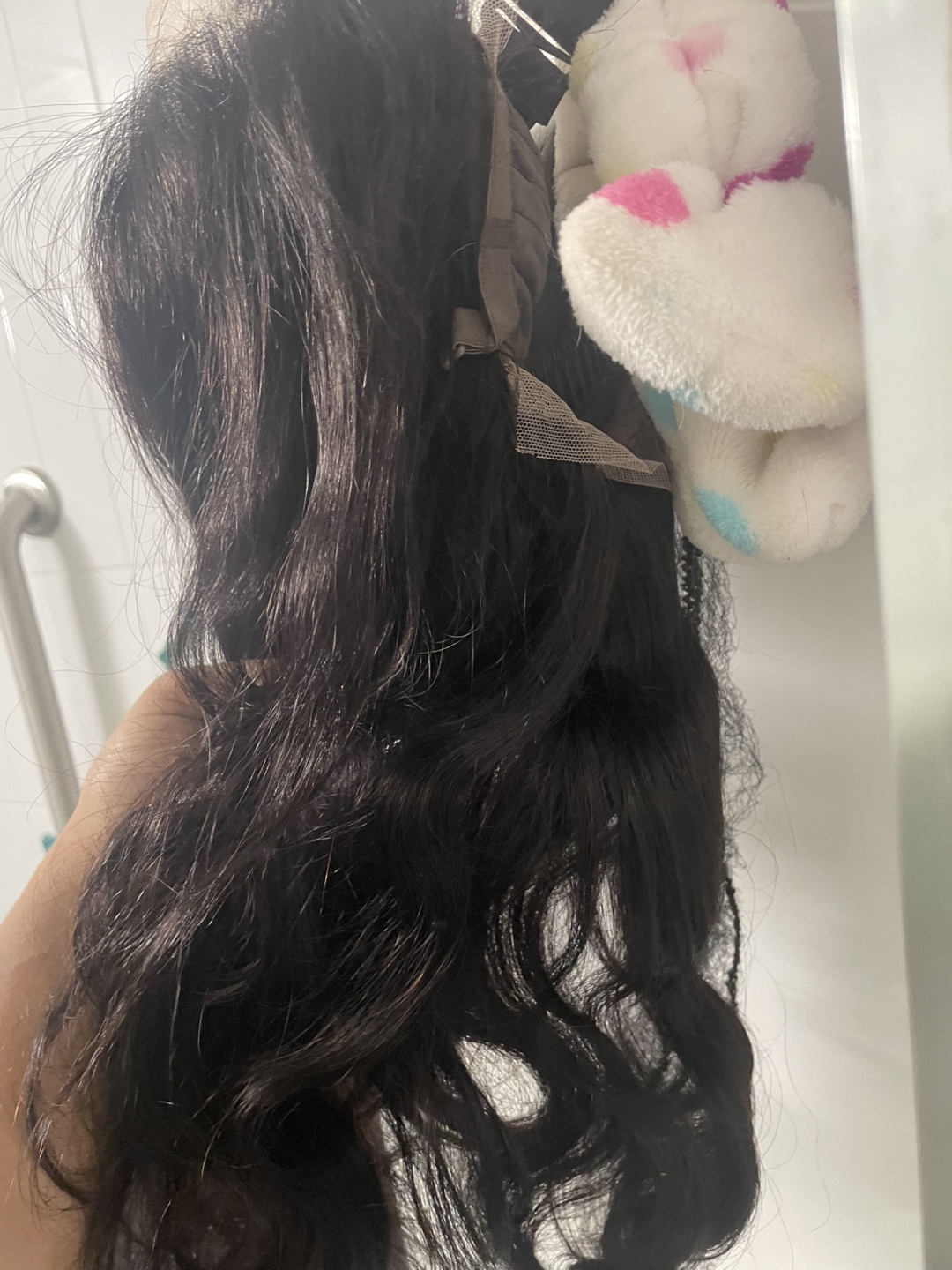 Black/Dark brown body wave lace wig - photo 4