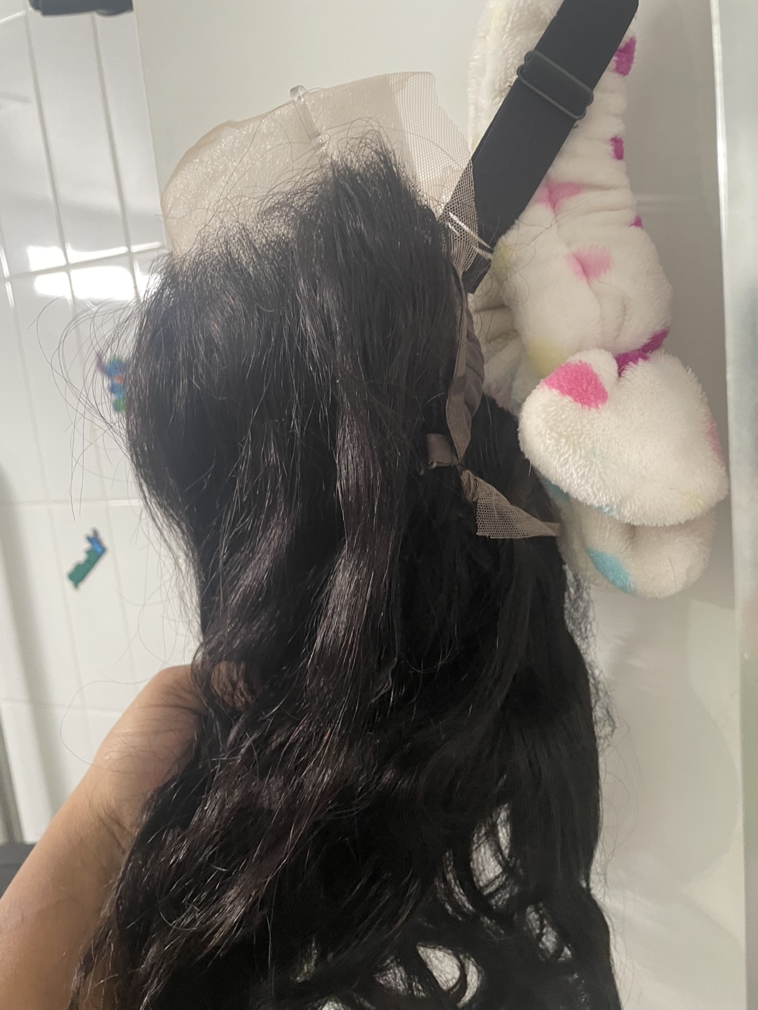 Black/Dark brown body wave lace wig - photo 5