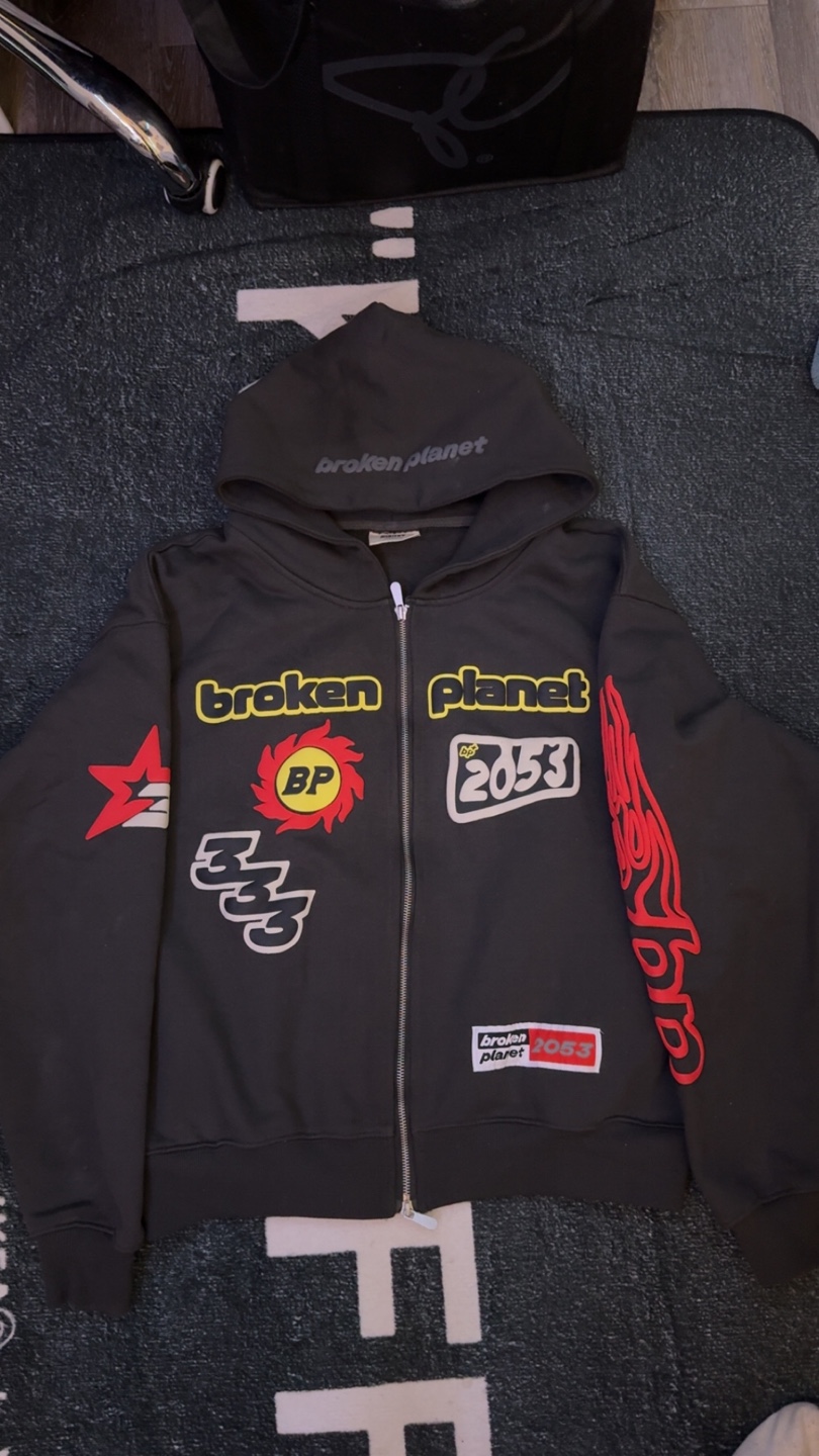 Broken Planet Hoodie - Size Medium