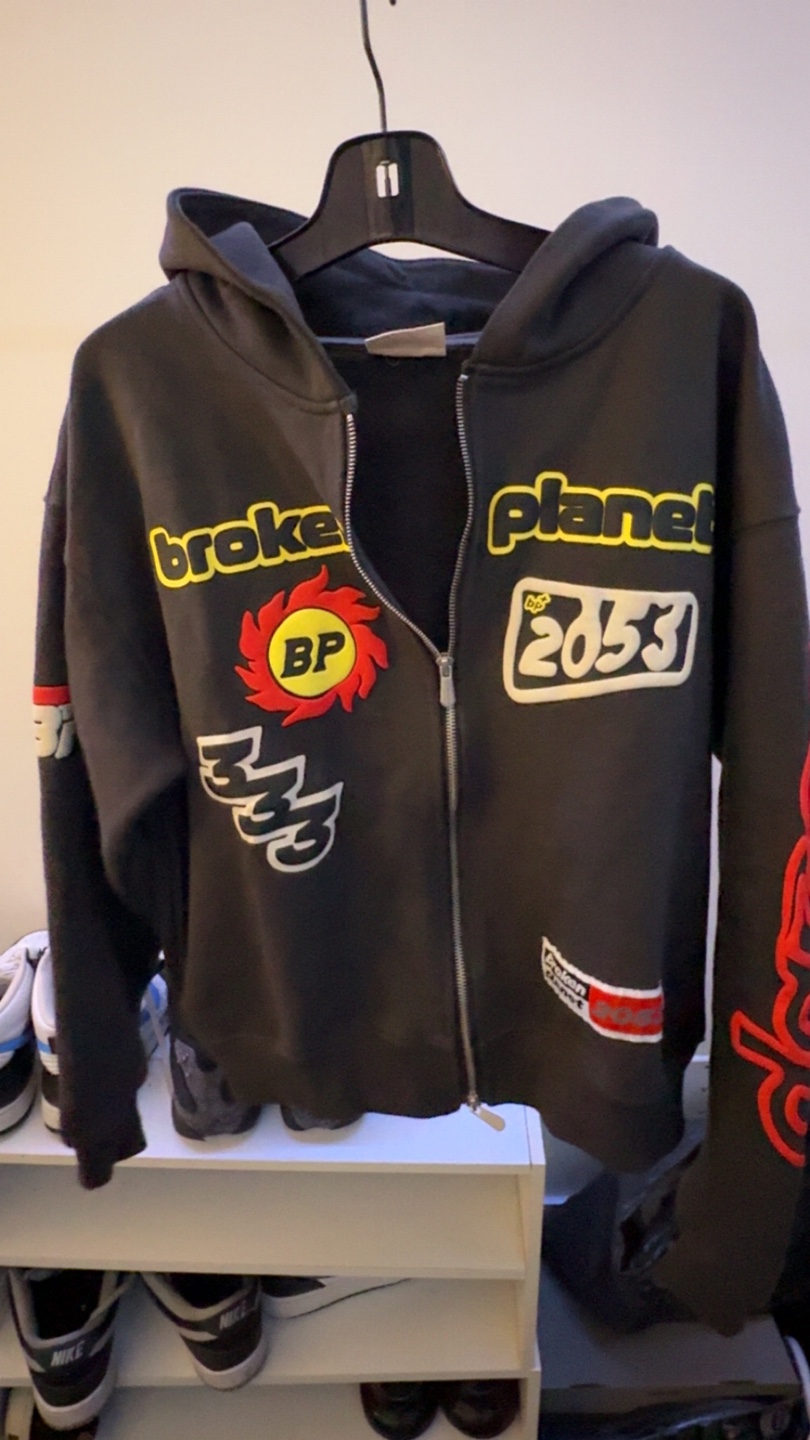 Broken Planet Hoodie - Size Medium - photo 2