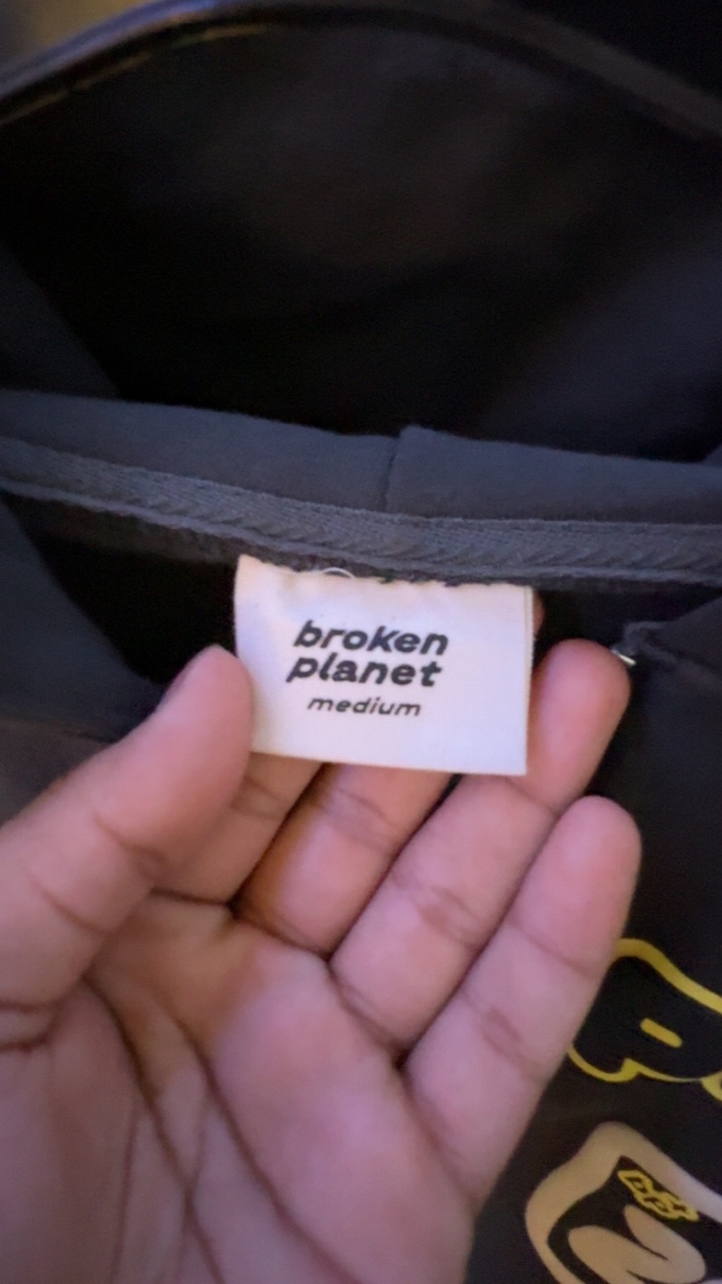 Broken Planet Hoodie - Size Medium - photo 4