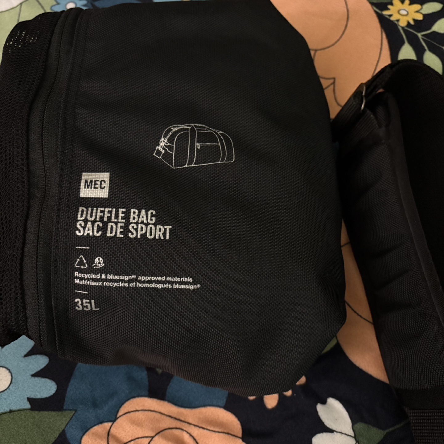 MEC 35L Black Duffle Bag - photo 3