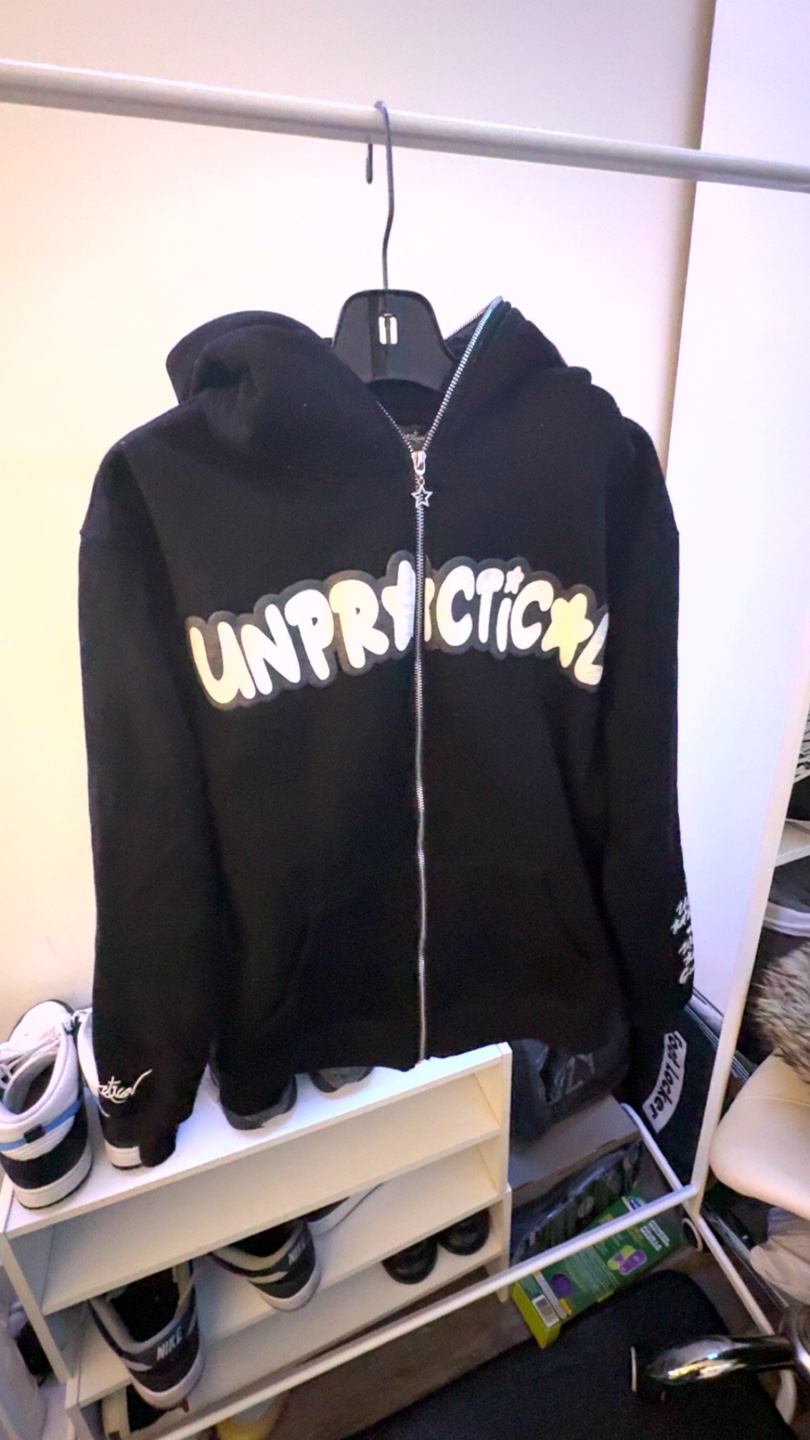 Unpractical full Zip-Up Hoodie - photo 5