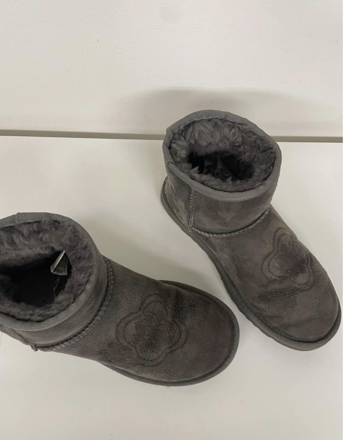 UGG Mini Boots - Grey - Women's Size 5 - photo 2