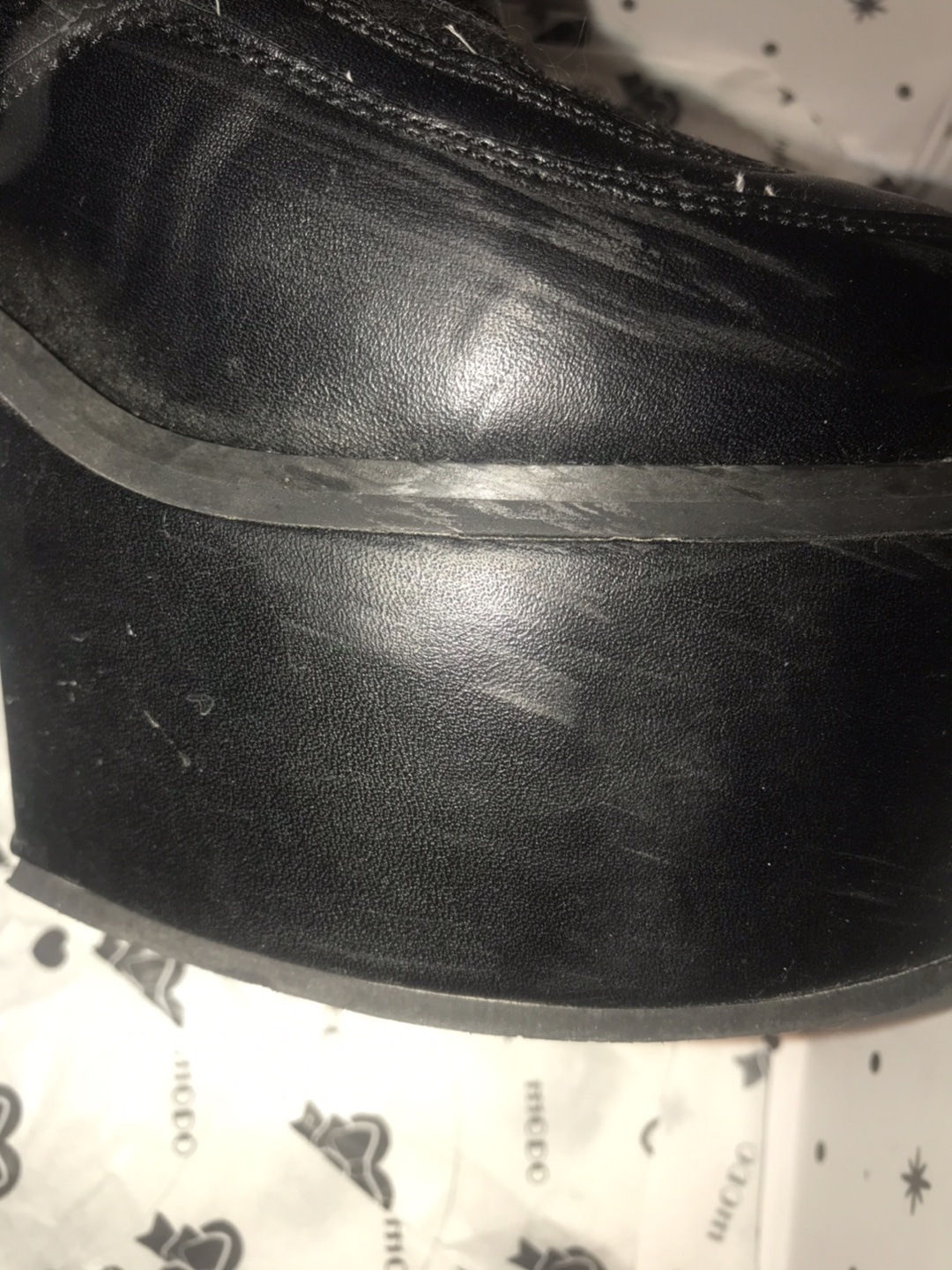 Black Platform Boots - photo 2