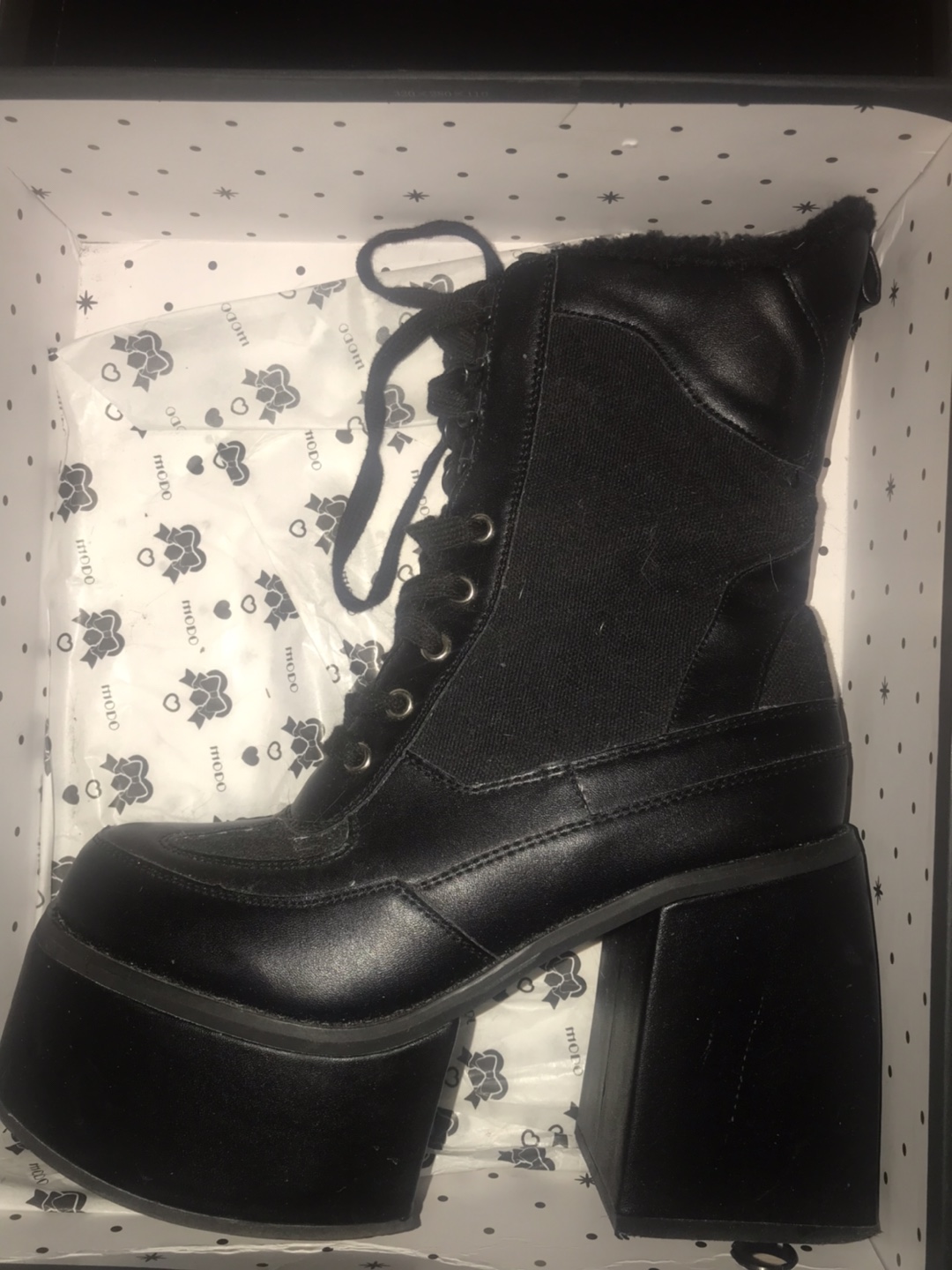 Black Platform Boots