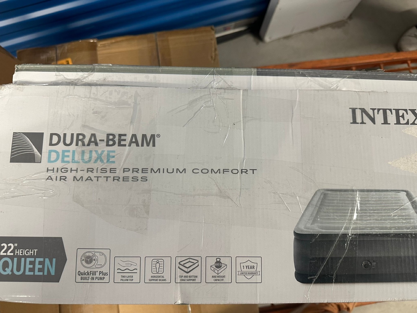 INTEX Dura-Beam Deluxe High-Rise Queen Air Mattress - photo 5