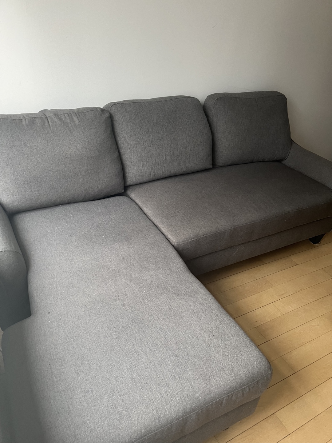 Gray Sectional Sofa - photo 2