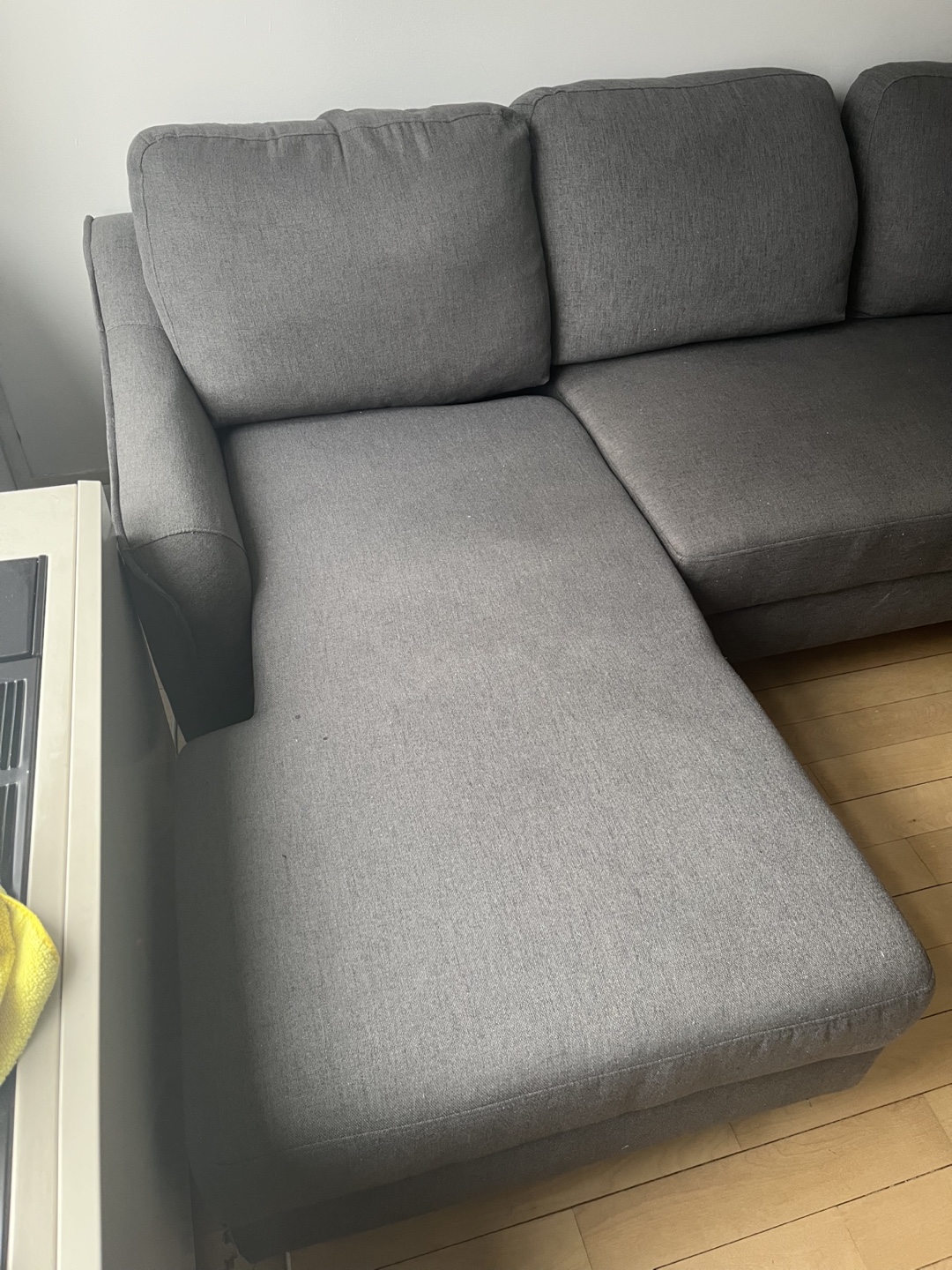 Gray Sectional Sofa - photo 3