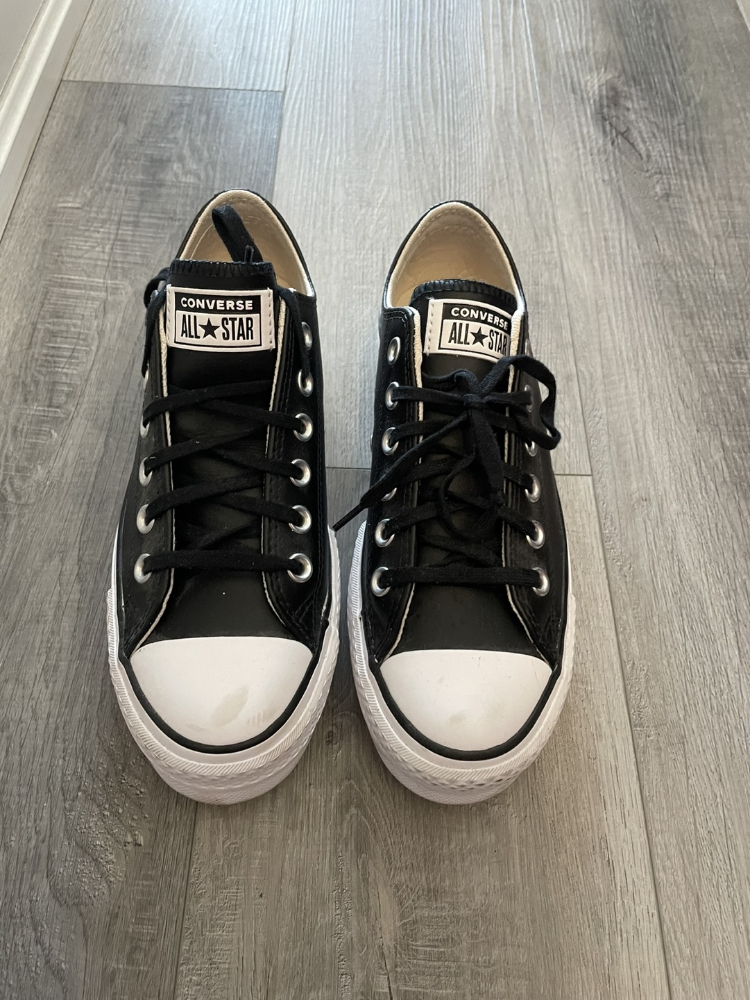Converse Platform Leather Sneakers - photo 2