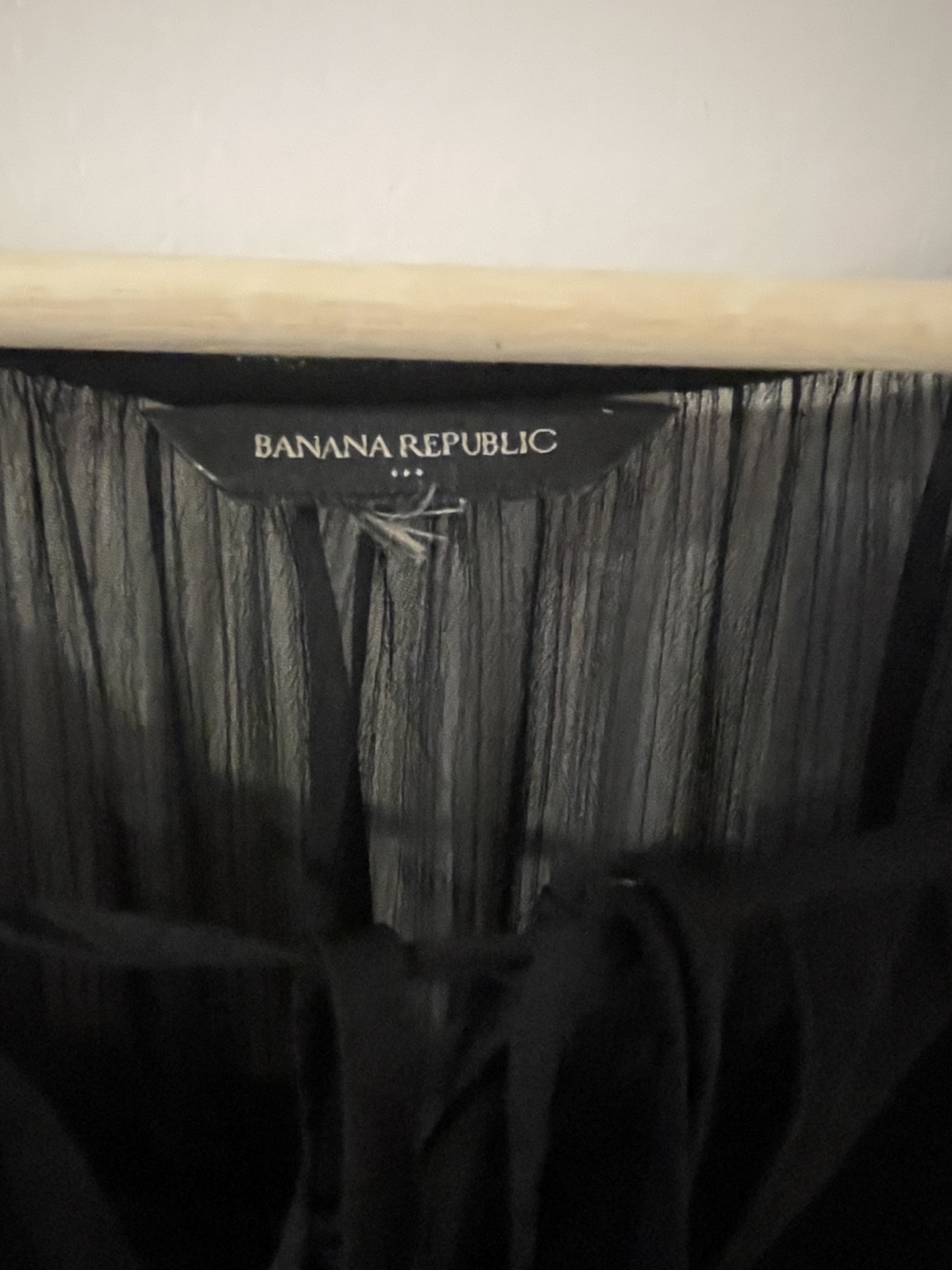 Banana Republic Black Tiered Midi Dress - photo 2