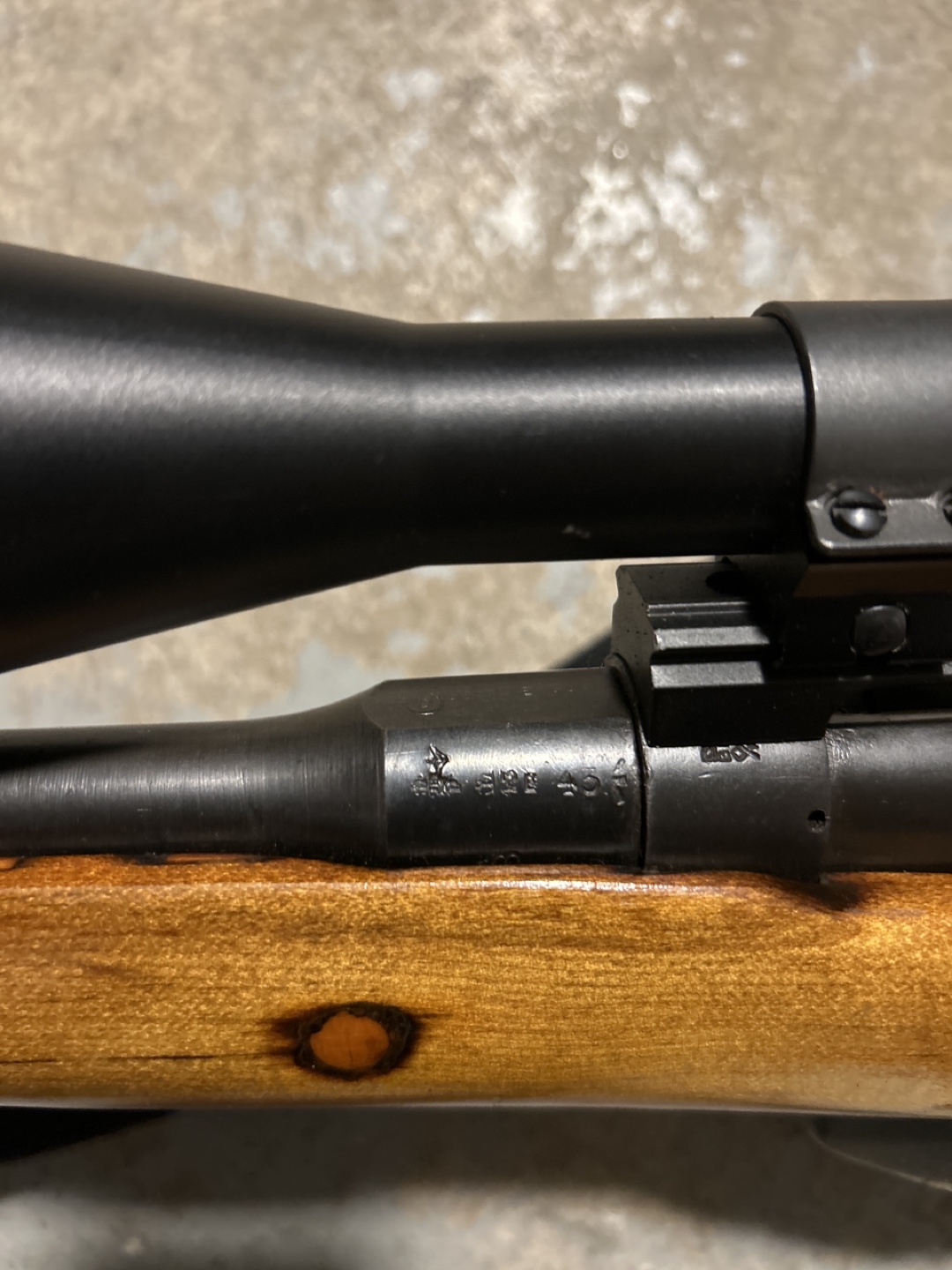 303 British sport rifle with scope - photo 4