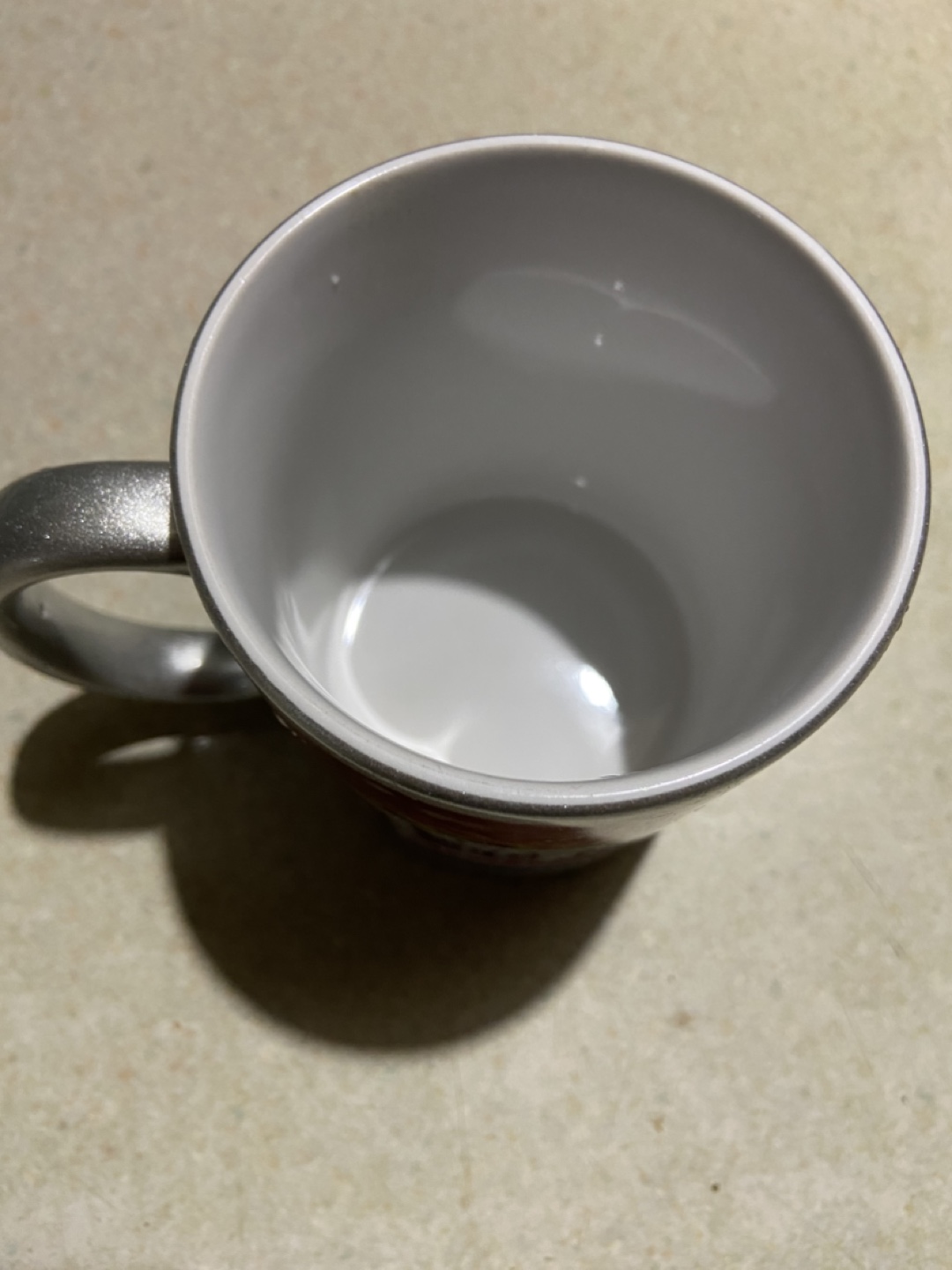 # freecycle Silver Tamil Language Coffee Mug - photo 2